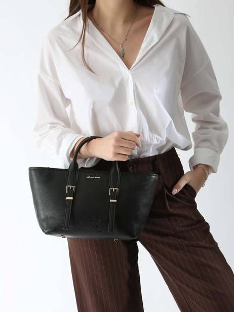 Handtas Moore Leder Michael kors Zwart moore R5G9OS1L ander zicht 1